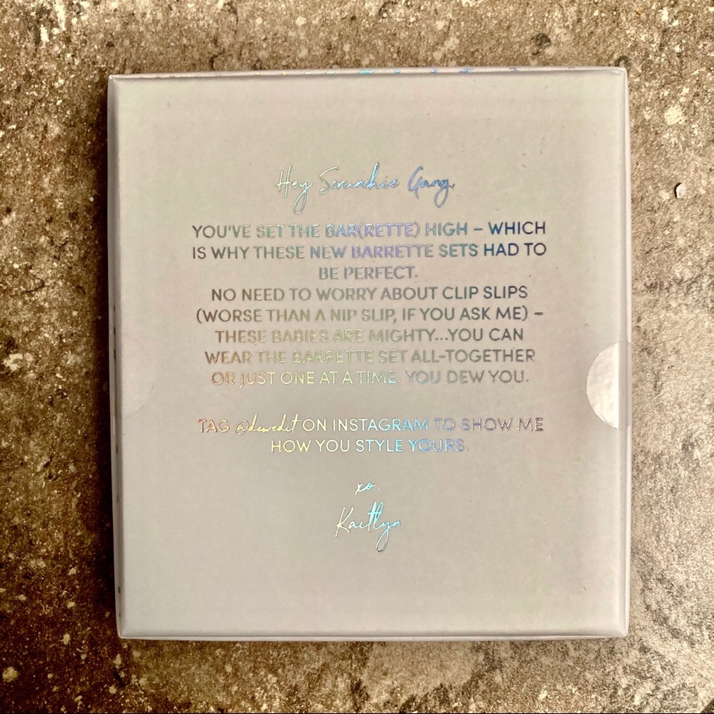 NWT! - DEW | Lover of Pearl Barrette Set - Picture 10 of 10
